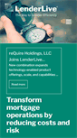 Mobile Screenshot of lenderlive.com